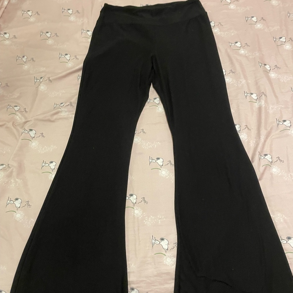Elegant Black Women's Flare Pants